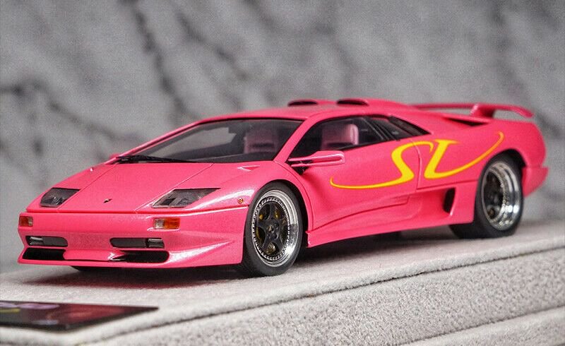 1/43 MakeUp Lamborghini Diablo SV MY99 With Rear Wing - 【MR BBR MakeUp  LOOKSMART Du0026Gなどのミニカー専門店】 ヴェルデ　