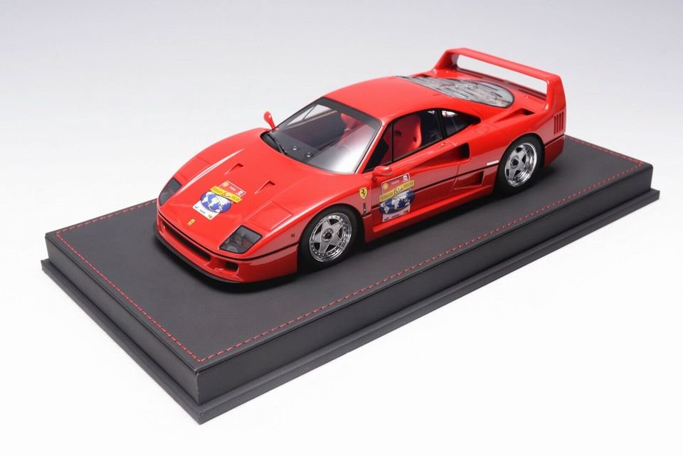 1/18 Ferrari F40 in Rosso Corsa Red 60th Anniversary - 【MR BBR MakeUp  LOOKSMART D&Gなどのミニカー専門店】 ヴェルデ