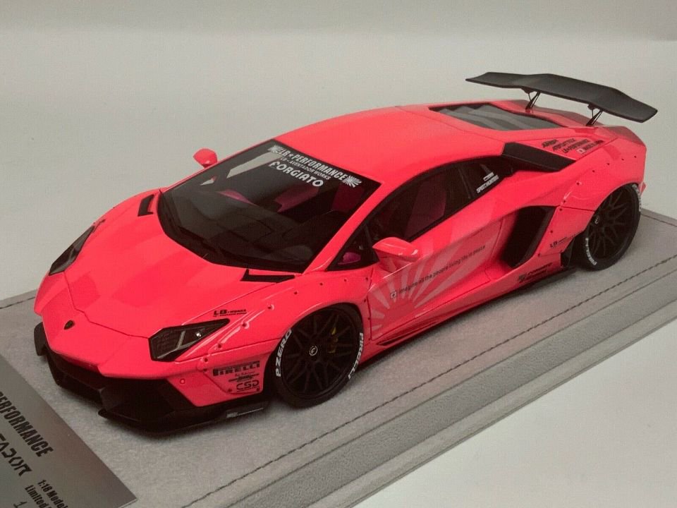 Fuelme× LibertyWalk AVENTADOR リバティー ミニカー - ミニカー