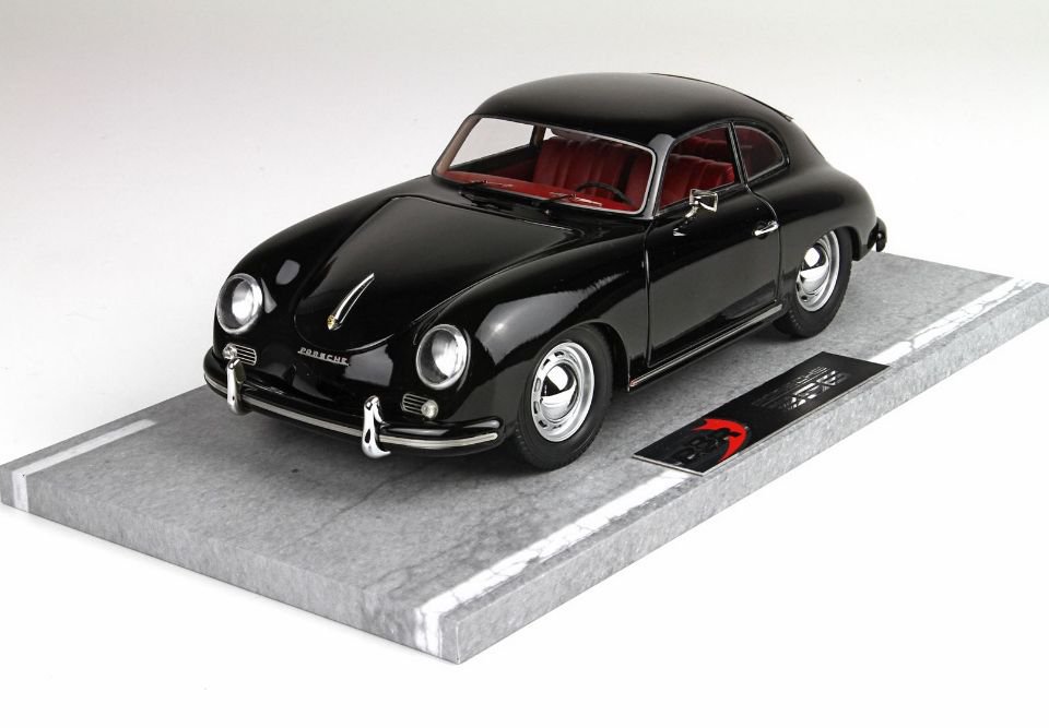 1/18 BBR Porsche 356A black - 【MR BBR MakeUp LOOKSMART 