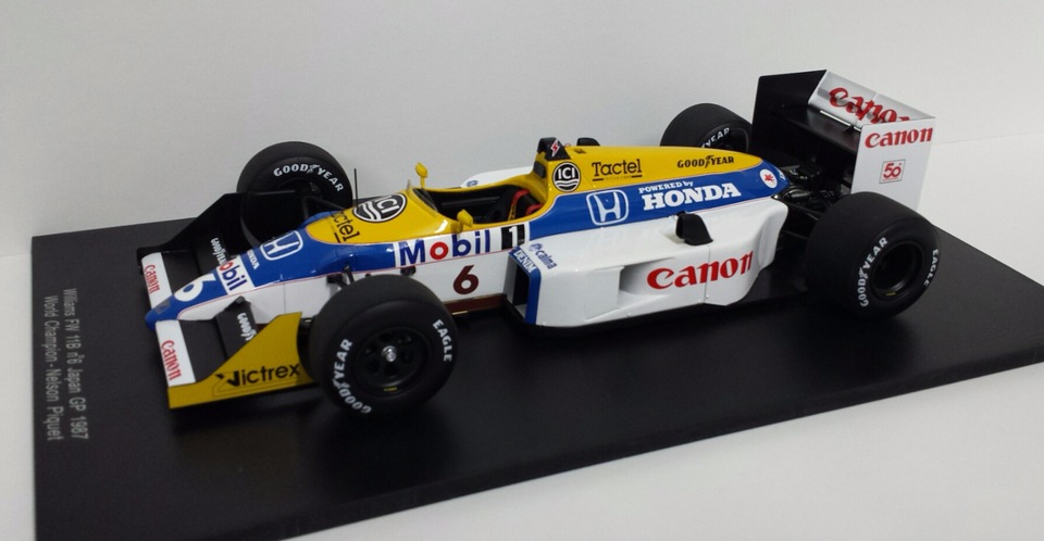 12月以降発売予定Williams FW11B 1987 Piquet #6 1987 GP Replicas 18  ミニカー 価格比較