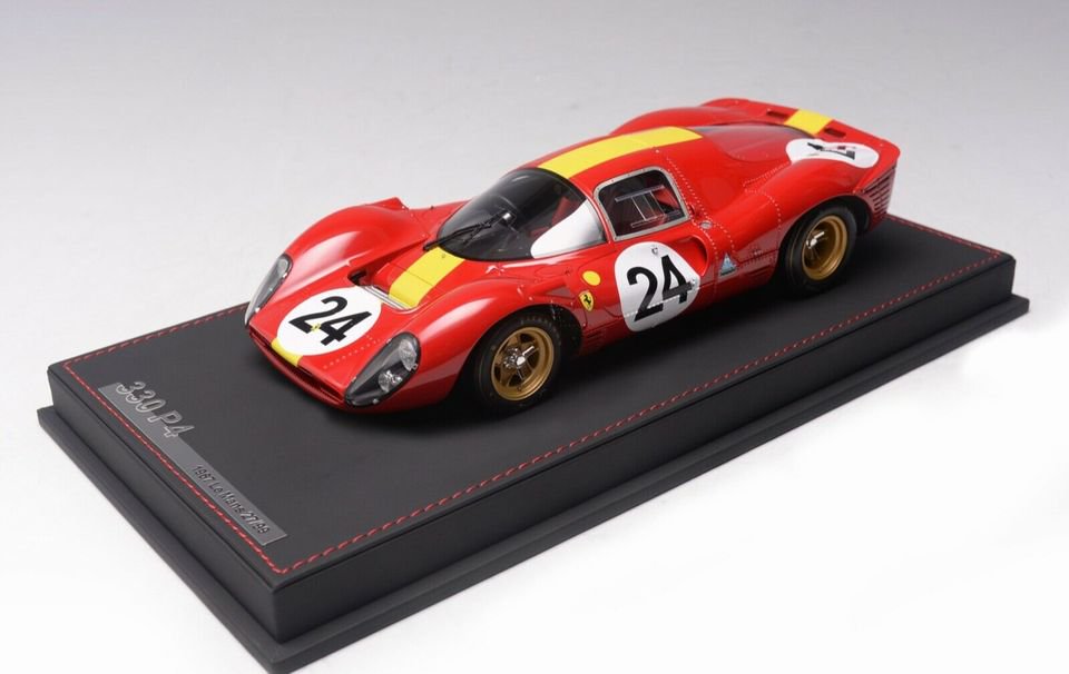 1/18 Ferrari 330 P4 third in1967 24 Hours of LeMans - 【MR BBR MakeUp  LOOKSMART D&Gなどのミニカー専門店】 ヴェルデ