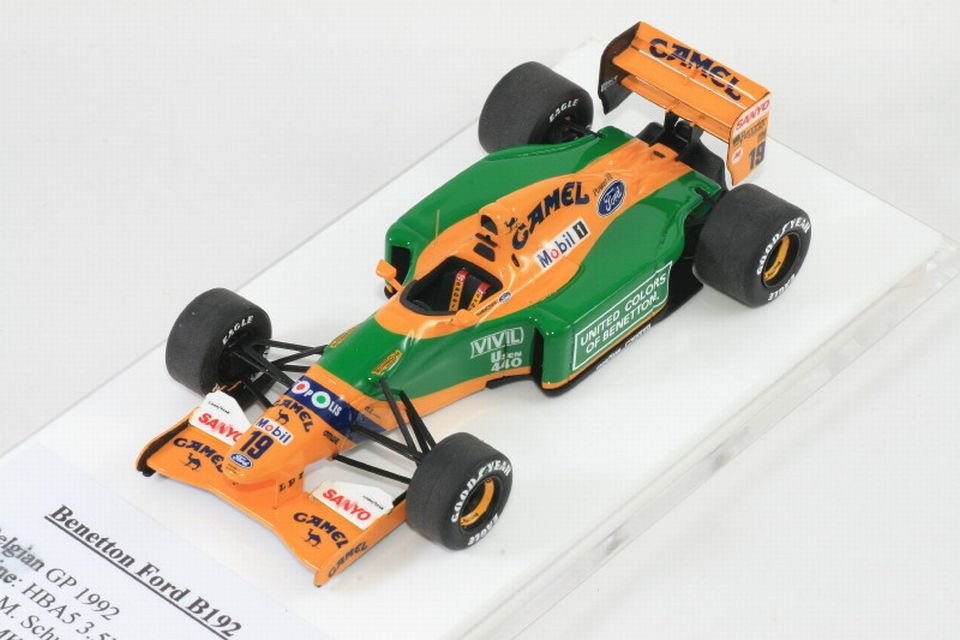 1/43 TAMEO Benetton Ford B192 Belgian GP 1992 - 【MR