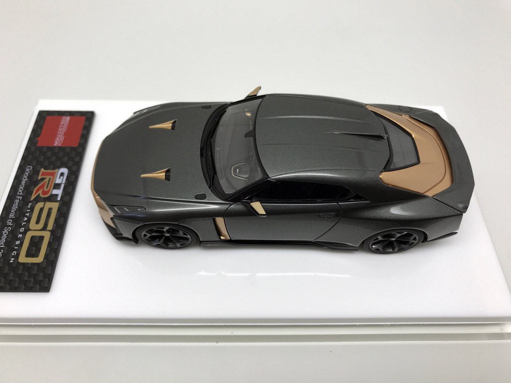 1/43 Make Up Nissan GT-R50 by Italdesign Goodwood 2018 - 【MR BBR MakeUp  LOOKSMART D&Gなどのミニカー専門店】 ヴェルデ