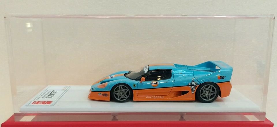 1/43 SCM MODEL Ferrari F50 Gulf Racing - 【MR BBR MakeUp LOOKSMART  D&Gなどのミニカー専門店】 ヴェルデ