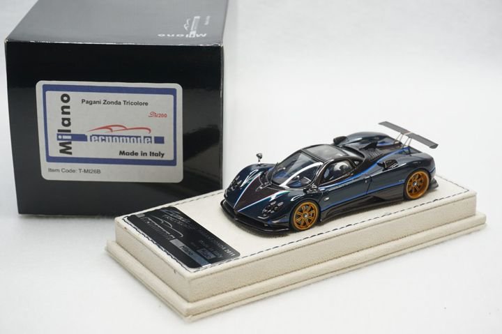 1/43 TECNOMODEL PAGANI ZONDA TRICOLORE - 【MR BBR MakeUp LOOKSMART  D&Gなどのミニカー専門店】 ヴェルデ