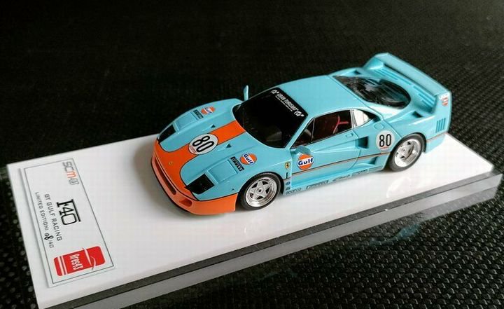 1/43 SCMフェラーリ1987 F40 Prototype S/N74047-