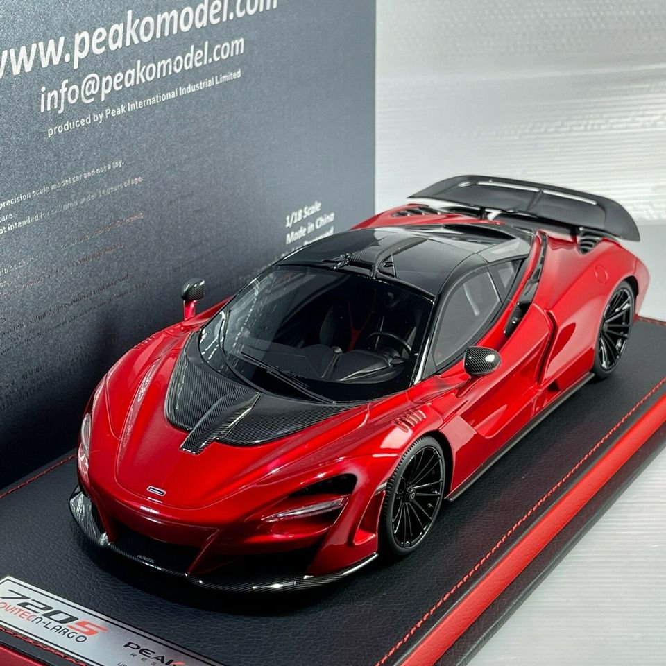 1/18 PEAKO McLaren 720S Novitec n-Largo F1 Red - 【MR BBR