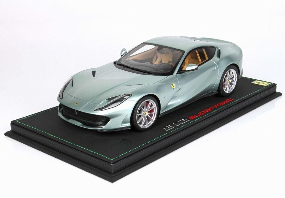 1/18 BBR Ferrari 812 Superfast Metallic Tevere green - 【MR
