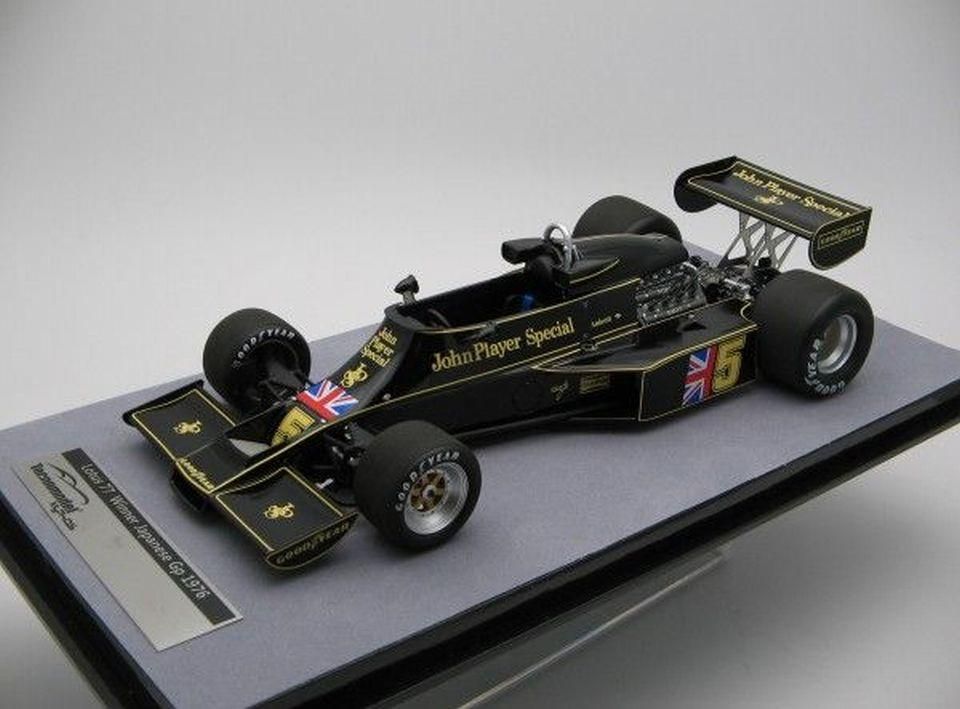 1/18 TECNOMODEL Lotus 77 Japan GP 1976 M. Andretti Winner