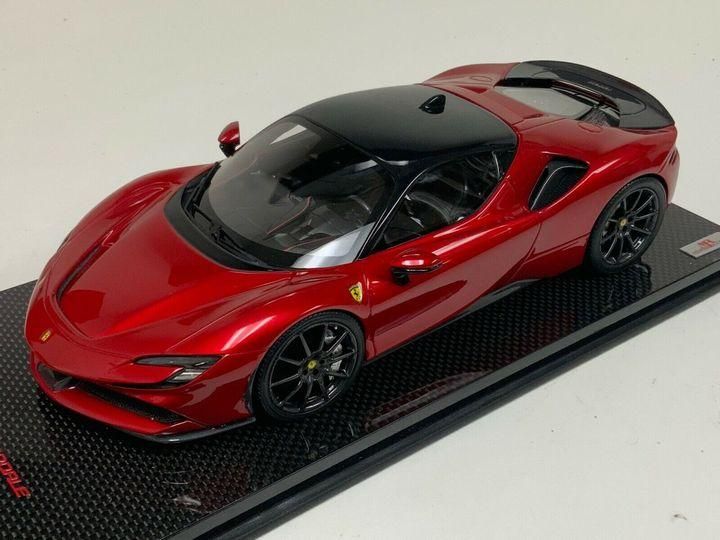 1/18 MR Ferrari SF90 Stradale Rosso Fuoco - 【MR BBR MakeUp