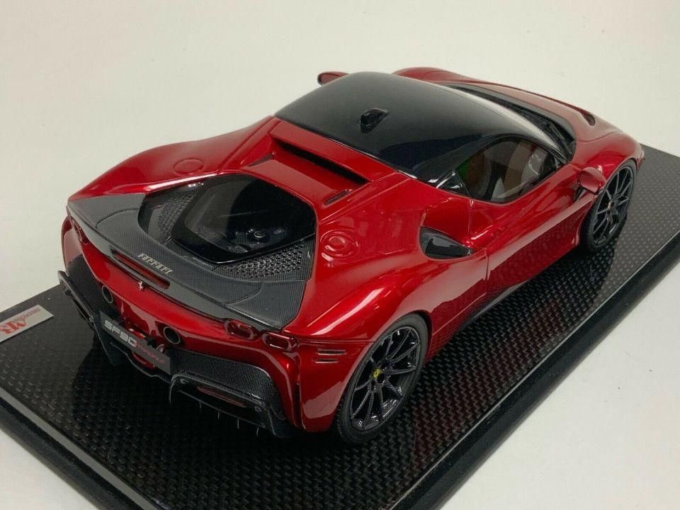 1/18 MR Ferrari SF90 Stradale Rosso Fuoco - 【MR BBR MakeUp
