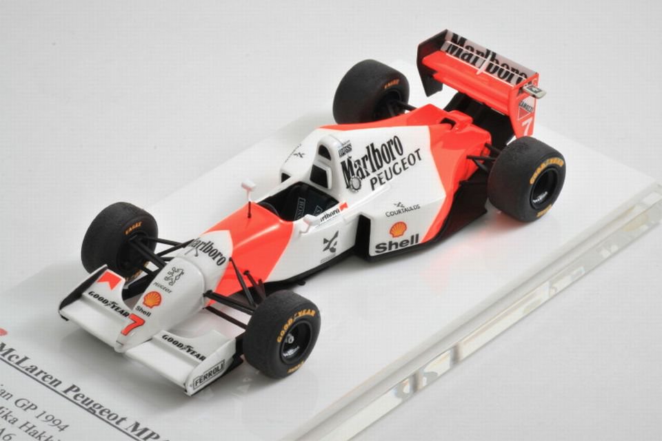 1/43 TAMEO McLaren Peugeot MP4/9 Brazilian GP 1994 - 【MR BBR MakeUp  LOOKSMART D&Gなどのミニカー専門店】 ヴェルデ