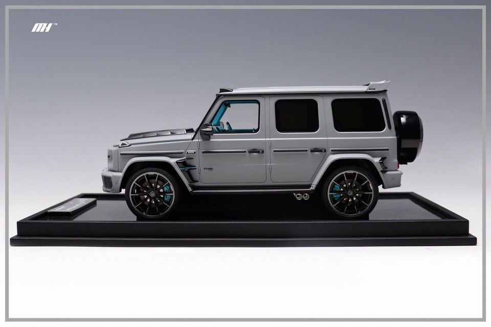 1/18 Motorhelix Mercedes Benz G class Brabus G800 Grey - 【MR BBR