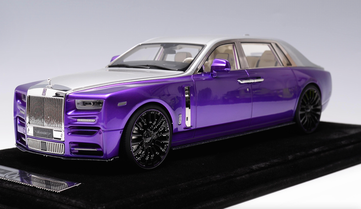 1/18 Timothy and Pierre Rolls Royce Phantom VIII By Mansory BellaDonna and  silver - 【MR BBR MakeUp LOOKSMART D&Gなどのミニカー専門店】 ヴェルデ