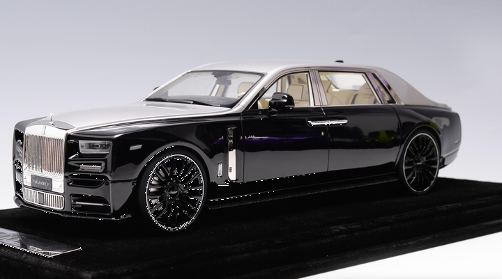 1/18 Timothy and Pierre Rolls Royce Phantom VIII By Mansory Gloss Black and  silver - 【MR BBR MakeUp LOOKSMART D&Gなどのミニカー専門店】 ヴェルデ