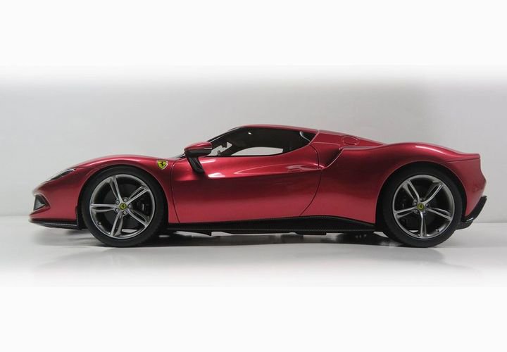 1/18 BBR Ferrari 296 GTB, rosso corsa 322 - 【MR BBR MakeUp LOOKSMART  D&Gなどのミニカー専門店】 ヴェルデ