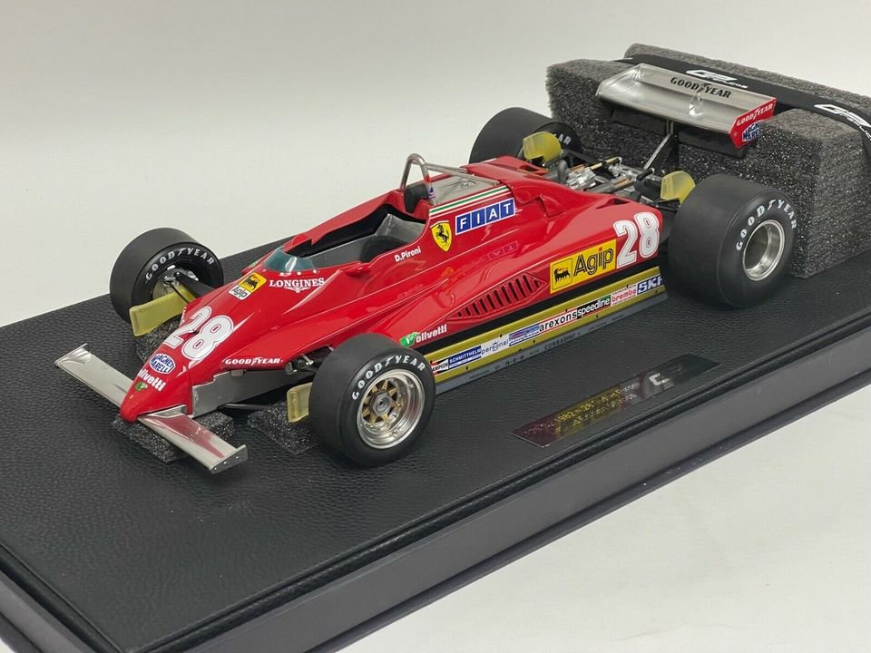 1/12 GP Replicas Ferrari 126 C2 Formula 1 from 1982 Didier Pironi - 【MR BBR  MakeUp LOOKSMART D&Gなどのミニカー専門店】 ヴェルデ
