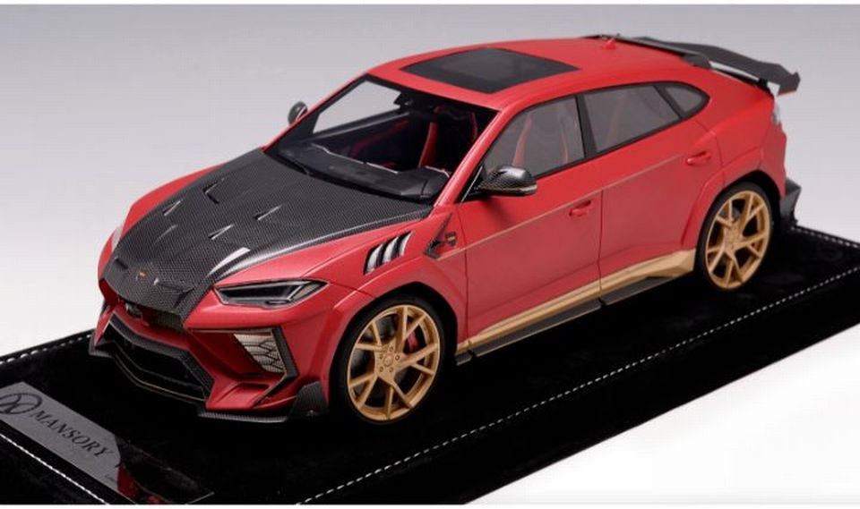 1/18 Timothy & Pierre Lamborghini Urus Mansory Gloss Red - 【MR BBR MakeUp  LOOKSMART D&Gなどのミニカー専門店】 ヴェルデ