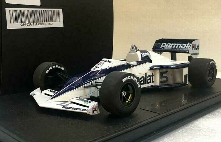 1/18 GP Replicas Brabham BT55 Riccardo Patrese - 【MR BBR MakeUp LOOKSMART  D&Gなどのミニカー専門店】 ヴェルデ