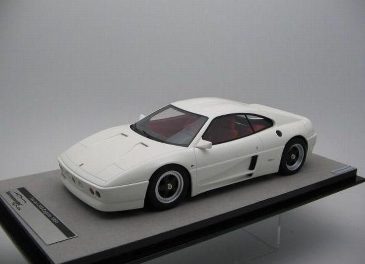 1/18 TECNOMODEL Ferrari 348 Zagato 1991 Avus White - 【MR