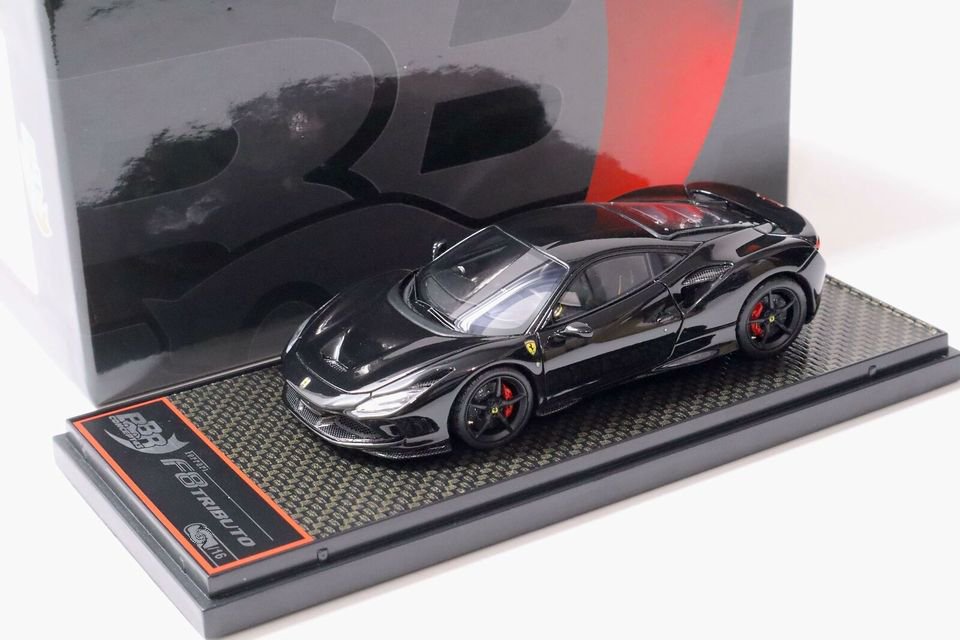 1/43 BBR Ferrari F8 Tributo Coupe Nero black 1250/ black wheel 