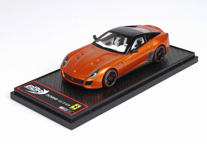 1/43 BBr Ferrari 599 GTO, Metallic Bronze - 【MR BBR MakeUp LOOKSMART  D&Gなどのミニカー専門店】 ヴェルデ