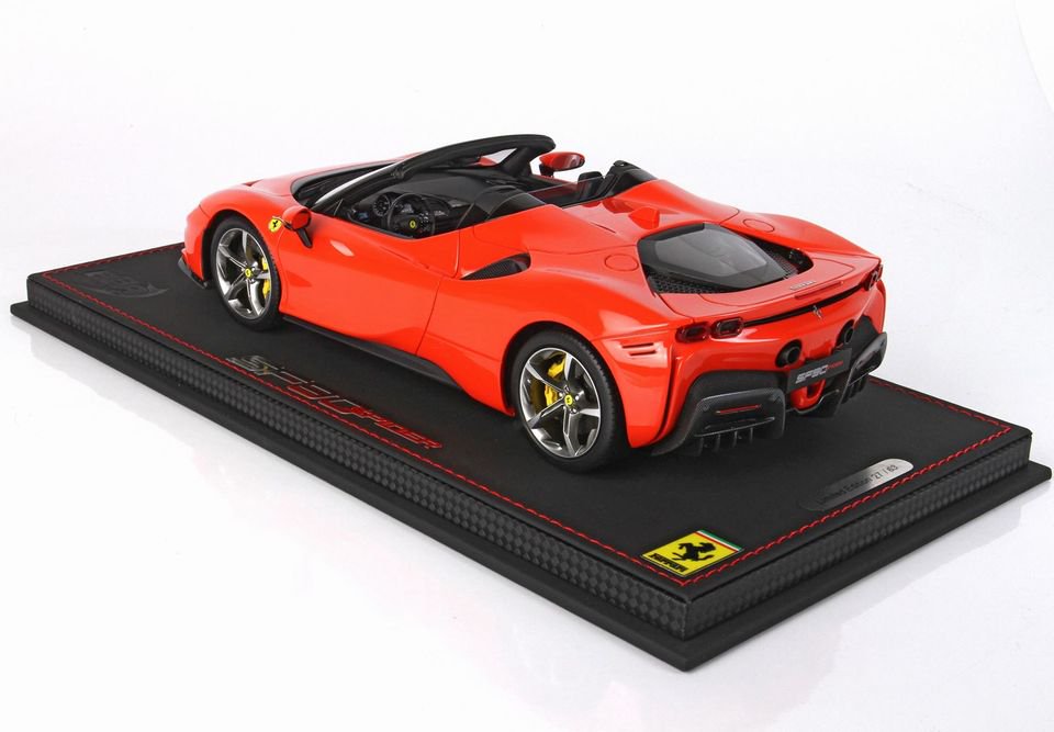 1/18 BBR Ferrari SF90 Spider Rosso Dino - 【MR BBR MakeUp