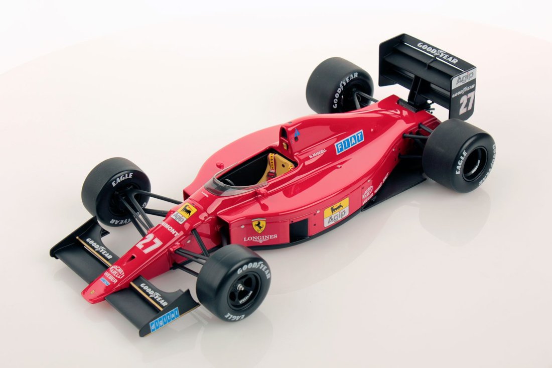 1/18 LOOKSMART FERRARI F1 640 HUNGARY GP 1989 N. MANSELL WINNER - 【MR BBR  MakeUp LOOKSMART Du0026Gなどのミニカー専門店】 ヴェルデ　