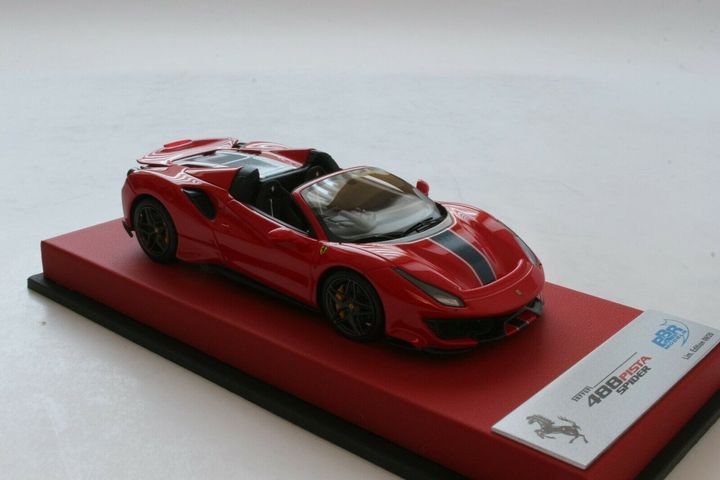 1/43 BBR Ferrari 488 Pista Spyder RHD Rosso Corsa 322 - 【MR BBR MakeUp  LOOKSMART D&Gなどのミニカー専門店】 ヴェルデ