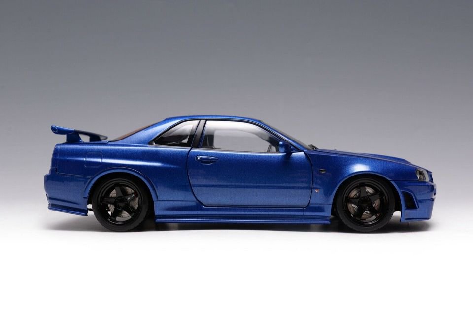 1/18 Motorhelix Nissan Skyline GT-R ( R34 ) Z-Tune Nismo Blue