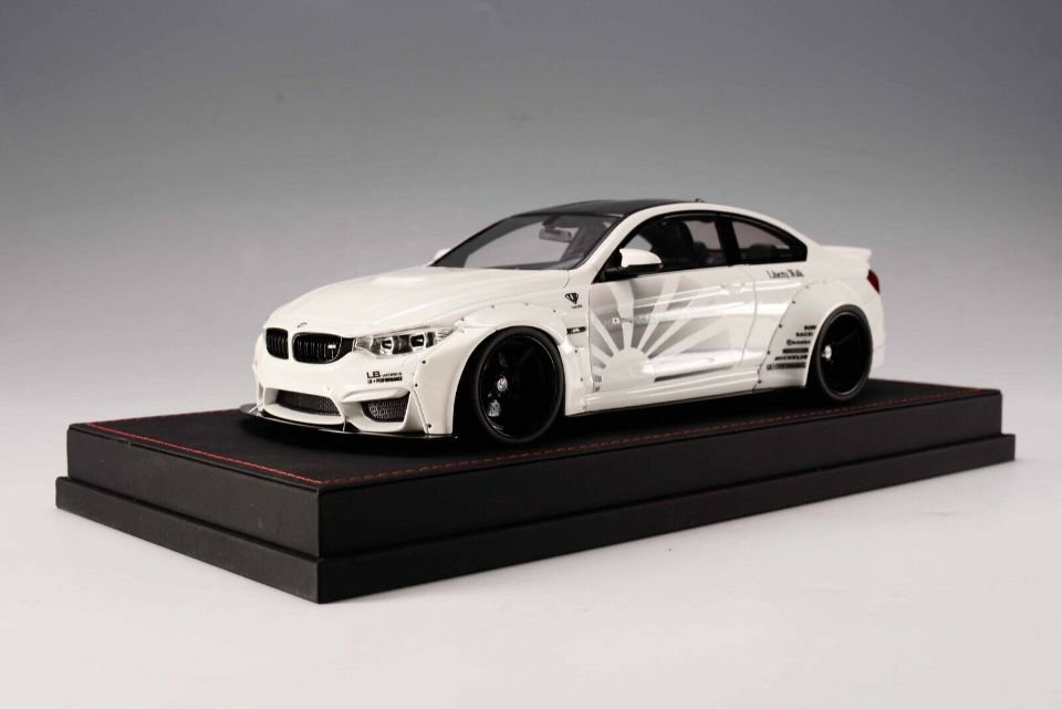 1/18 LB BMW M4 Luminous White - 【MR BBR MakeUp LOOKSMART D&Gなどのミニカー専門店】  ヴェルデ