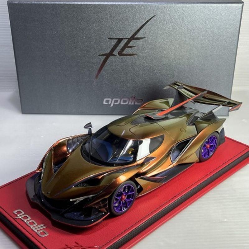 1/18 PEAKO Apollo Automobil Apollo IE, Golden Dragon final edition - 【MR  BBR MakeUp LOOKSMART D&Gなどのミニカー専門店】 ヴェルデ