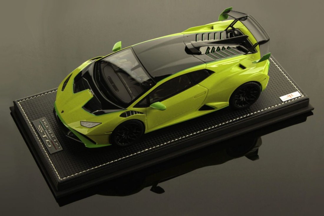 1/18 MR LAMBORGHINI HURACAN STO VERDE SCANDAL ONEOFF - 【MR BBR