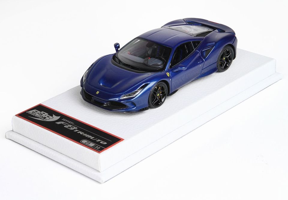 1/43 BBR Ferrari F8 Tributo Blu Abu Dhabi - 【MR BBR MakeUp LOOKSMART  D&Gなどのミニカー専門店】 ヴェルデ