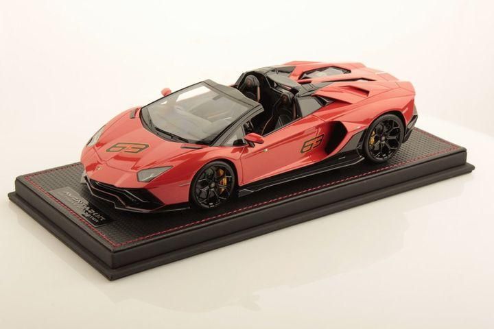 1/18 MR LAMBORGHINI AVENTADOR LP 780-4 ULTIMAE ROADSTER METALLIC
