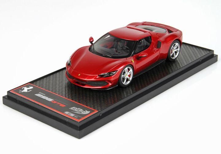 1/43 BBR Ferrari 296 GTB Metallic red imola - 【MR BBR MakeUp LOOKSMART  D&Gなどのミニカー専門店】 ヴェルデ