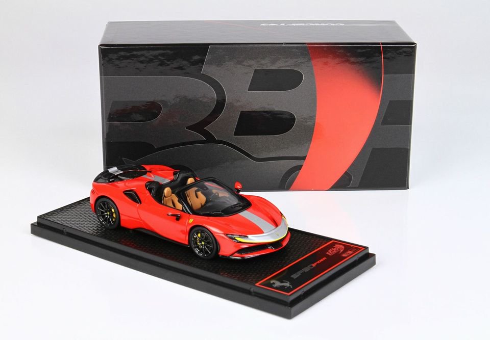 ブラーゴ 1/18 フェラーリ SF90 アセット フィオラノ 2019 レッド