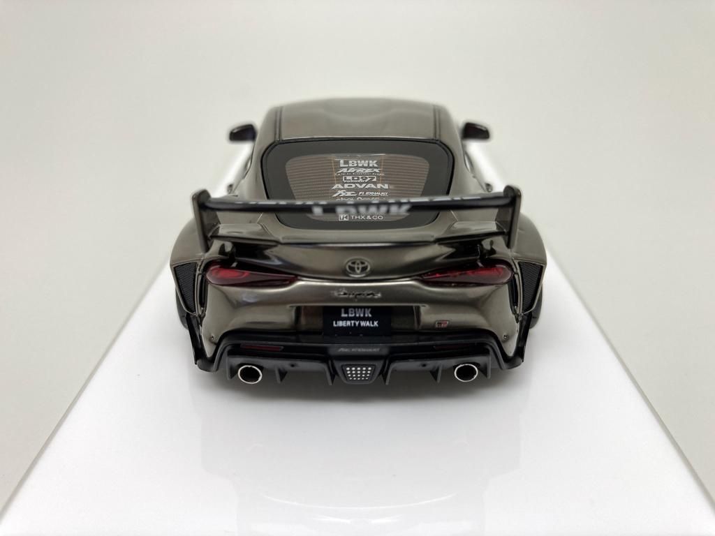 1/43 Make Up Liberty Walk LB Works GR Supra Black Chrome