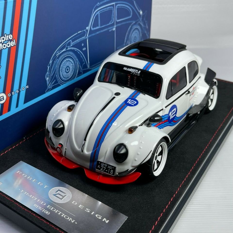 1/18 Rob3artdesign Robert Design MCE VW Beetle Volkswagen Volks Martini RWB  - 【MR BBR MakeUp LOOKSMART Du0026Gなどのミニカー専門店】 ヴェルデ