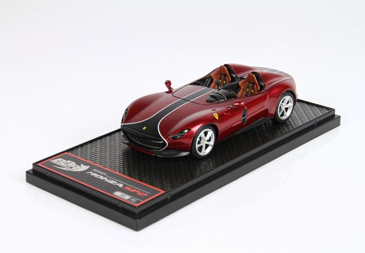 1/43 BBR Ferrari Monza SP2 Icona met red Barchetta - 【MR BBR MakeUp  LOOKSMART D&Gなどのミニカー専門店】 ヴェルデ