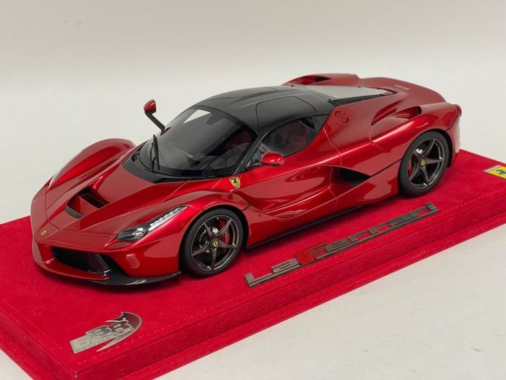 1/18 BBR Ferrari La Ferrari in Rosso Fuoco red base - 【MR BBR