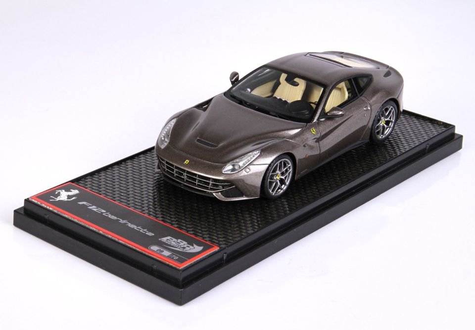 1/43 BBR Ferrari F12 Berlinetta metal bronze - 【MR BBR MakeUp LOOKSMART  D&Gなどのミニカー専門店】 ヴェルデ