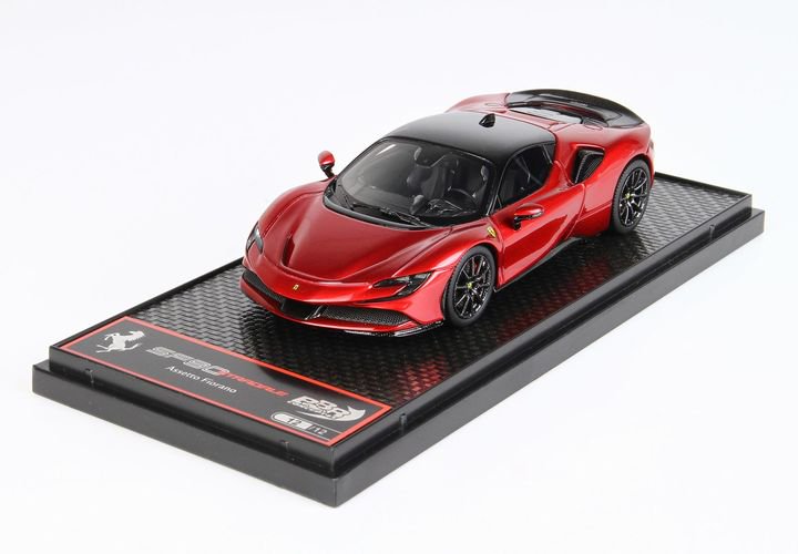 1/43 BBR Ferrari SF90 Spider metallic Red F1 2007B - 【MR BBR MakeUp  LOOKSMART D&Gなどのミニカー専門店】 ヴェルデ