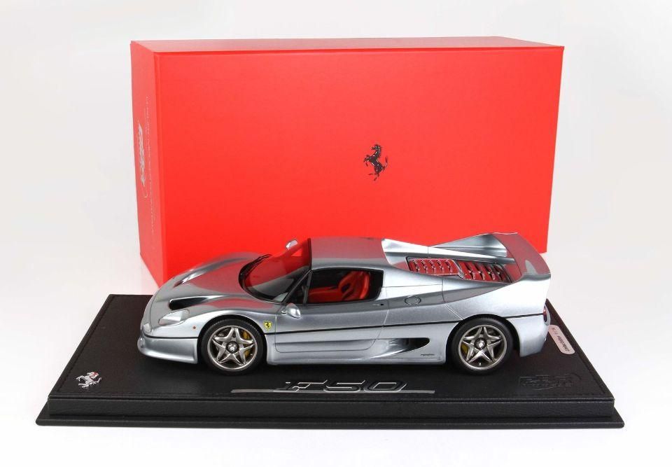 1/18 BBR Ferrari F50 Coupe 1995 titanium metallic grey - 【MR BBR