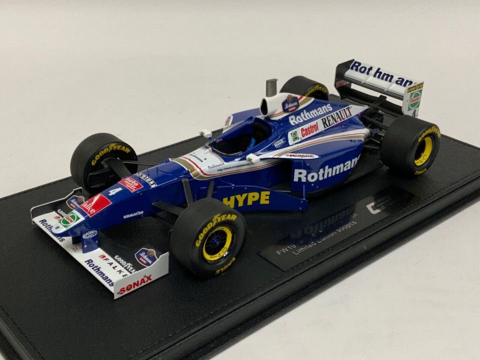 1/18 GP Replicas Williams FW19 Renault Rothmans 1997 F1 HH