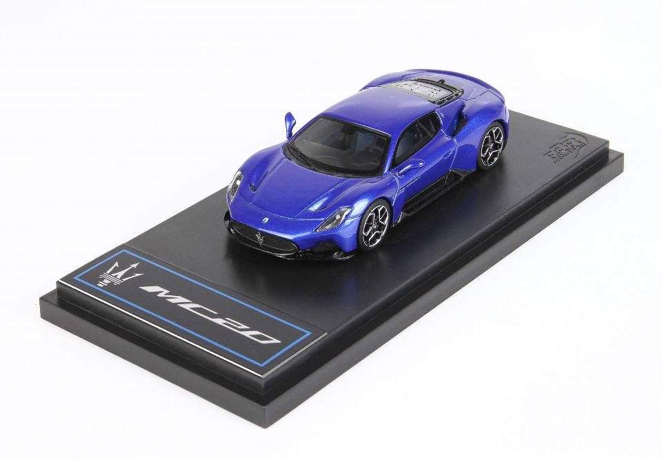 1/64 BBR Maserati MC20 Infinity blue - 【MR BBR MakeUp LOOKSMART