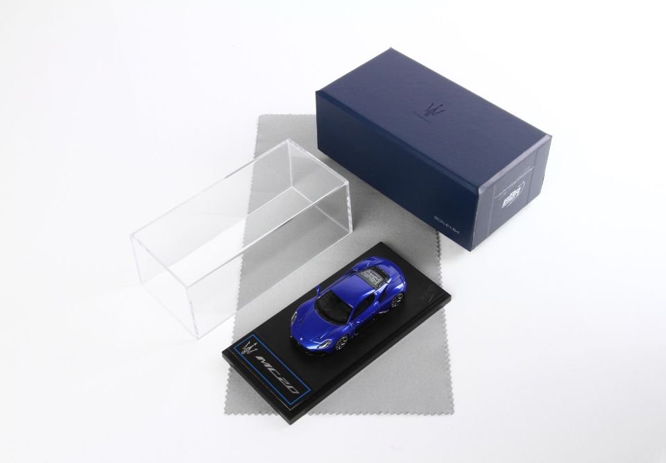 1/64 BBR Maserati MC20 Infinity blue - 【MR BBR MakeUp LOOKSMART