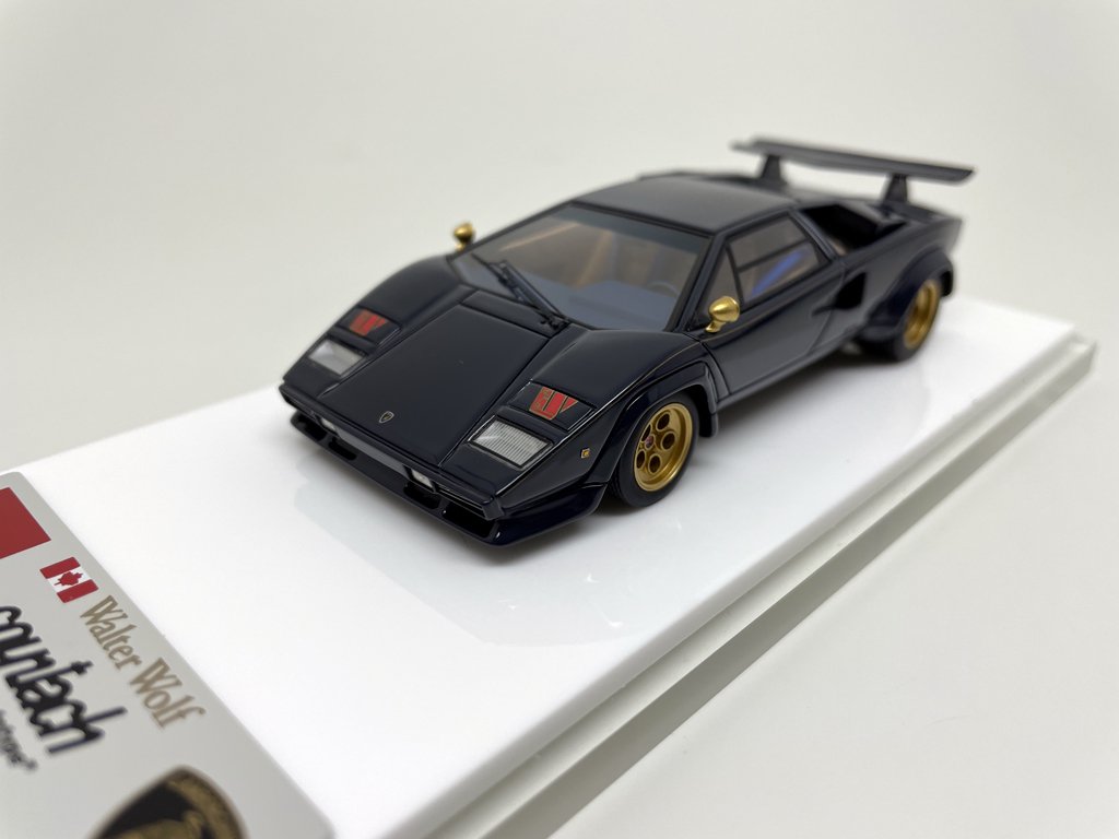 1/43 Make Up Lamborghini Countach LP400S Prototype Walter Wolf - 【MR BBR  MakeUp LOOKSMART D&Gなどのミニカー専門店】 ヴェルデ