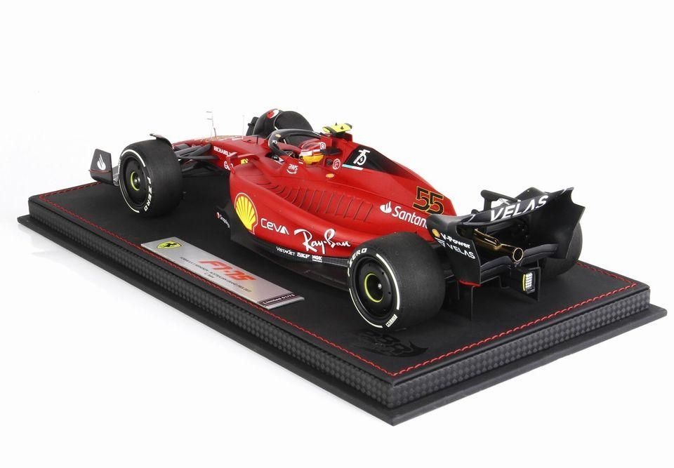 1/18 BBR Ferrari F1- 75 GP Australian 2022 C.Sainz (DIE-CAST METAL